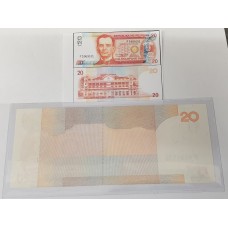 PHILIPPINES 2008 . TWENTY 20 PISO BANKNOTE . ERROR . MISSING 90% OF PRINT FROM REVERSE